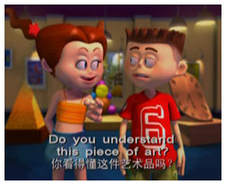 色拉英語(yǔ)樂(lè)園學(xué)口語(yǔ)Lesson28Signlanguage