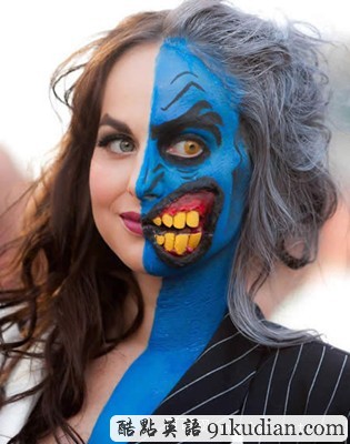 大千世界:12張雷人的化妝術(shù)設(shè)計(jì)