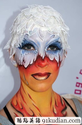 大千世界:12張雷人的化妝術(shù)設(shè)計(jì)
