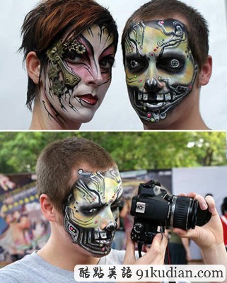 大千世界:12張雷人的化妝術(shù)設(shè)計(jì)