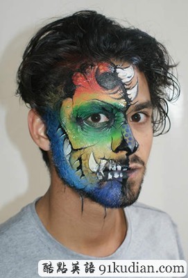 大千世界:12張雷人的化妝術(shù)設(shè)計(jì)