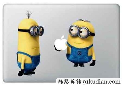 大千世界:創(chuàng)意十足的蘋果電腦貼紙
