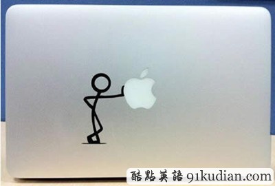 大千世界:創(chuàng)意十足的蘋果電腦貼紙