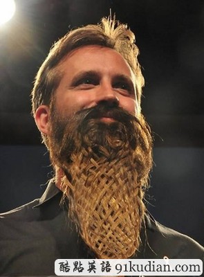 世界真奇妙 看帥哥們的另類胡子