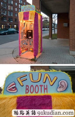 趣圖妙語:各國的奇妙電話亭