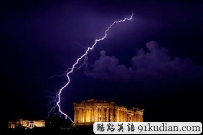 趣圖妙語:令人驚嘆的閃電奇觀