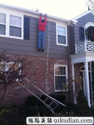 趣圖妙語:讓人啼笑皆非的圣誕裝飾