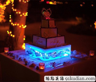 大千世界:令人垂涎的各式婚禮蛋糕