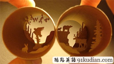 趣圖妙語:手紙筒里的奇妙小天地