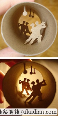 趣圖妙語:手紙筒里的奇妙小天地