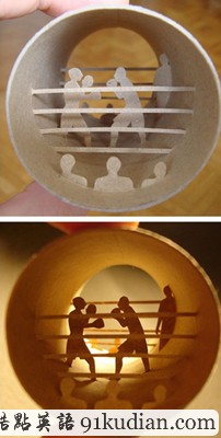 趣圖妙語:手紙筒里的奇妙小天地