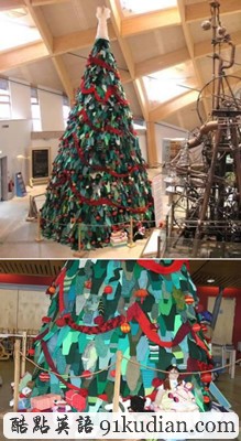 世界真奇怪:看搞怪圣誕樹(shù)!