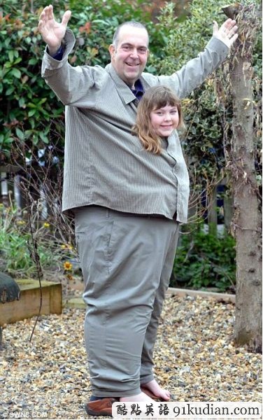 閨女一句話老爹猛減57公斤