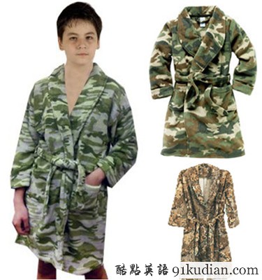 趣圖妙語(yǔ):10款創(chuàng)意浴袍 精彩無(wú)限