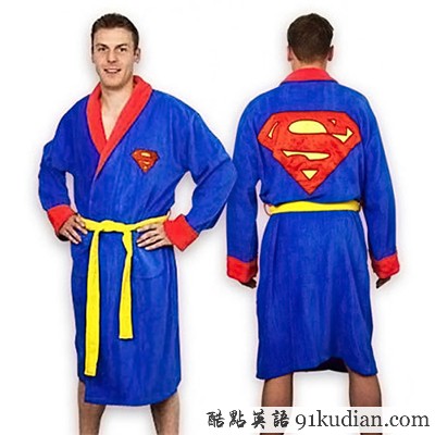 趣圖妙語(yǔ):10款創(chuàng)意浴袍 精彩無(wú)限