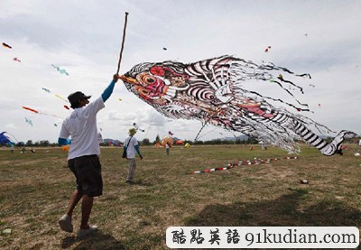 大千世界:泰國(guó)國(guó)際風(fēng)箏節(jié)拉開(kāi)序幕