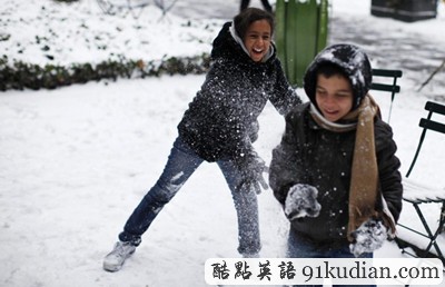 趣圖妙語:2012年紐約的第一場大雪