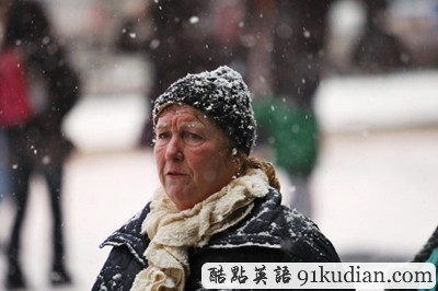 趣圖妙語:2012年紐約的第一場大雪