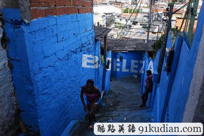 大千世界:巴西圣保羅點(diǎn)亮小巷