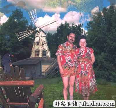 趣圖妙語:別樣的情侶裝讓你捧腹