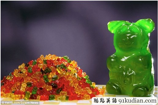 趣味雙語(yǔ):世界最大膠糖20英鎊一個(gè)