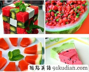 清涼一夏:六款西瓜點心大放送