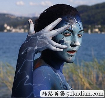 第15屆世界人體彩繪節(jié)火熱進(jìn)行中