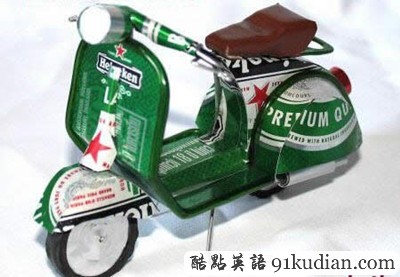 大千世界:令人嘆服的啤酒罐D(zhuǎn)IY