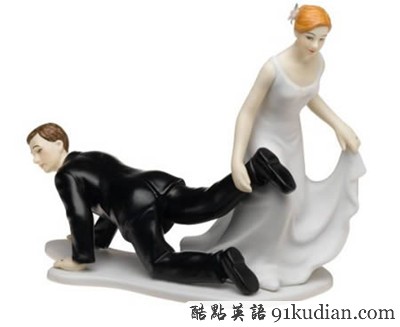 趣圖妙語:搞笑婚禮玩偶