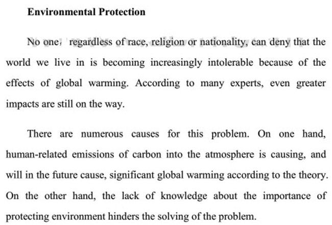 2013年6月大學(xué)英語四級(jí)作文預(yù)測:全球變暖問題 www.www.jiazhineng.cn