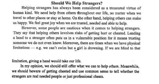 2012年12月英語四級作文預(yù)測:幫助陌生人 www.www.jiazhineng.cn