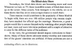 2012年12月英語四級作文預(yù)測：電視相親
